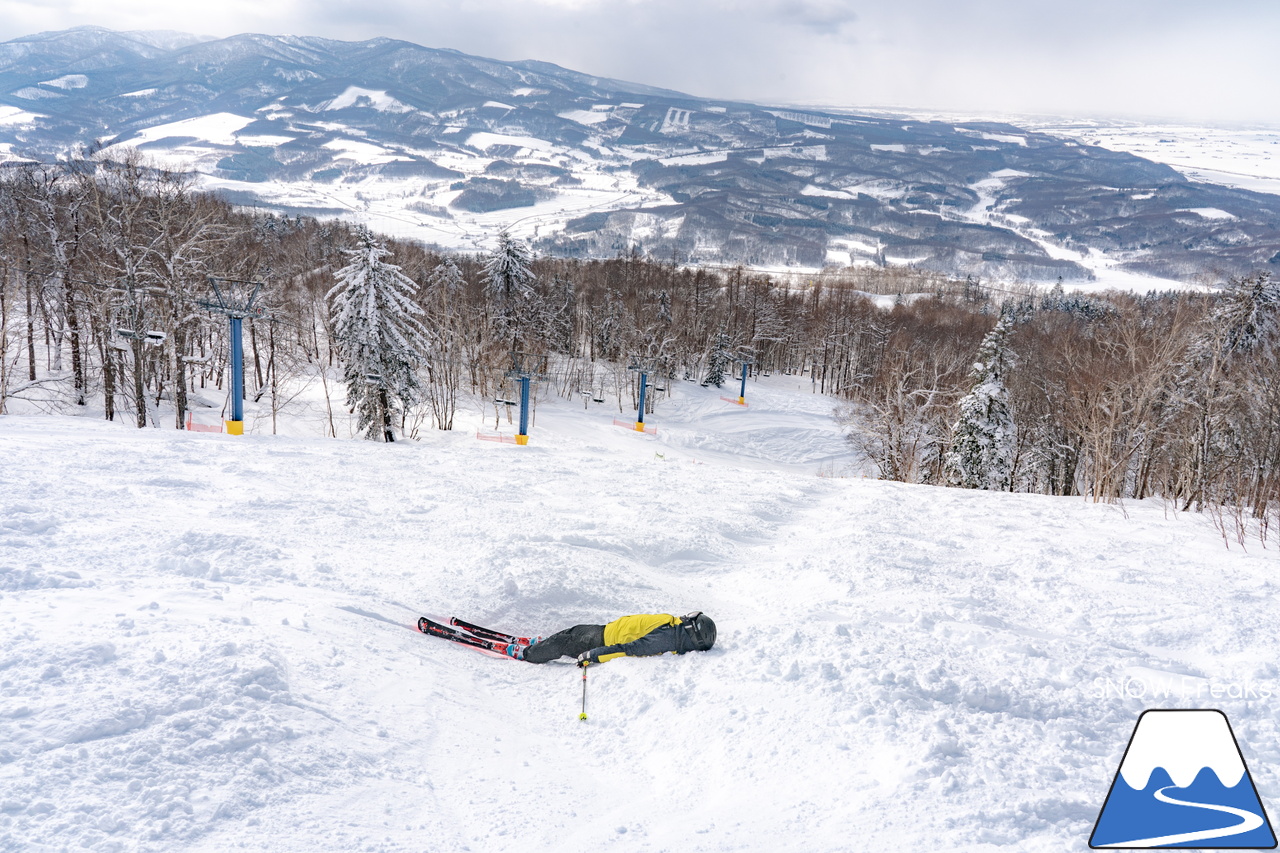 カムイスキーリンクス｜『-13℃』。ここは、道北・旭川。まだまだ続くよ、真冬並みのコンディション！